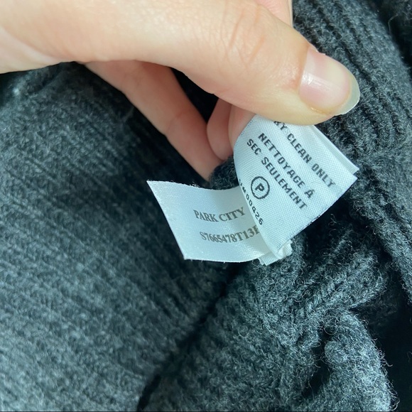 DVF lambswool cashmere park city long quilted gray zip vest S/P - Picture 7 of 14